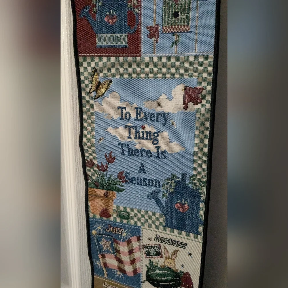 ☺️🧡Cottagecore Wall Hanging Tapestry Months / Seasons Of The Year